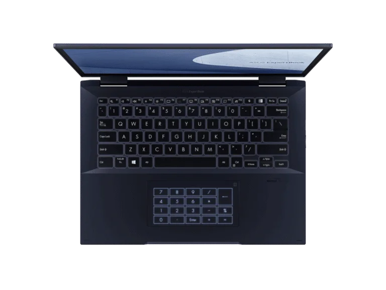 Asus ExpertBook Flip B7402FEA 14-inch WQXGA 2-in-1 Laptop - Intel Core i7-1195G7 512GB SSD 16GB RAM 5G Win 11 Pro
