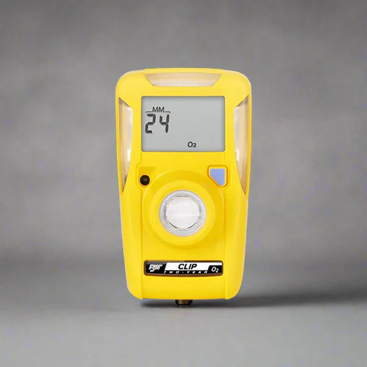 BW Technologies BWC2-S BW Clip Single Gas SO2 Monitor, 5/10, 1.1 x 2.0 x 3.4 in., Yellow