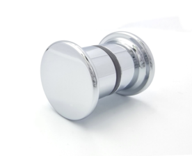 Door Knobs Back To Back Knob (Mushroom) Aluminium Chrome