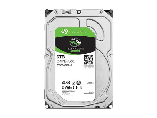 Seagate Barracuda ST6000DM003 6TB 3.5" HDD Desktop Internal drives