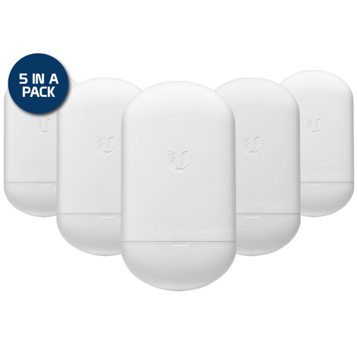 Ubiquiti UISP airMAX Loco AC 5GHz 13dBi Radio 5 Pack | Loco5AC-5
