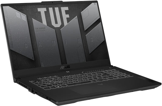 ASUS FX506HF-I58512B0W TUF Gaming F15 Intel Core i5-11400H 4.50GHz Hexa-Core 15.6" Full HD (1920x1080) 144Hz IPS-level 8GB(1x8GB) DDR4-3200MHz NVIDIA GeForce RTX 2050 4GB GDDR6 512GB PCIe 3.0 NVMe M.2 SSD Windows 11 Home Graphite Black Gaming Laptop