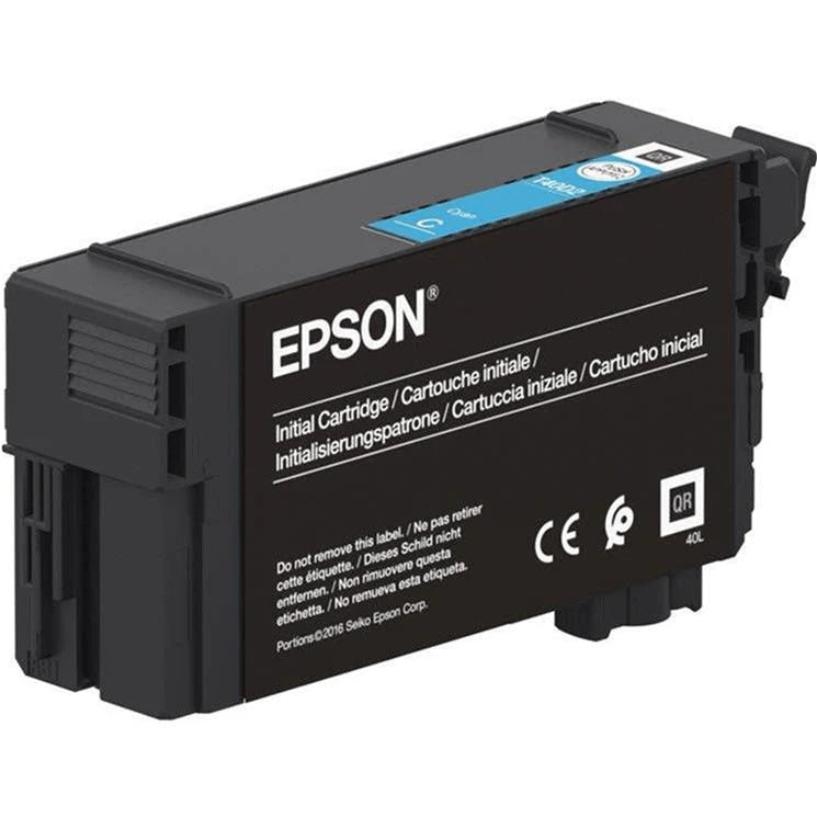 Epson T40C240 Cyan Printer Ink Cartridge Original Single-pack