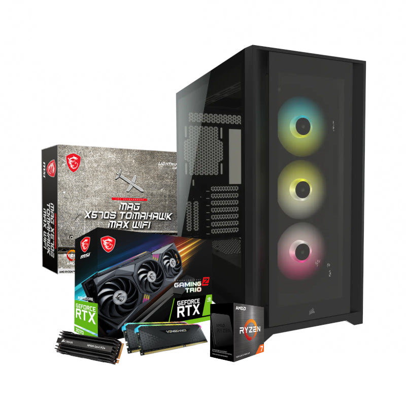 PCBuilder Ryzen 7 5800X STRATEGIST Windows 11 Gaming PC