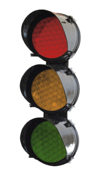 ROBOT/TRAFFIC LIGHT 3 Aspect R/G/A 110/230VAC 200mm