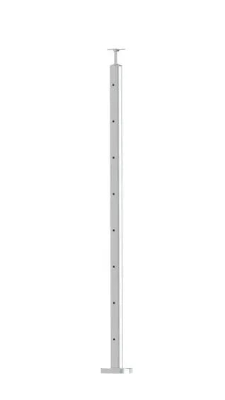 Stainless Steel 304 intermediate post for cable balustrade ...