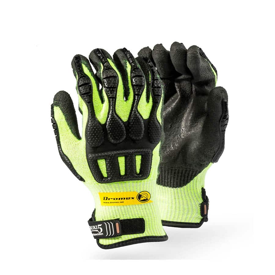 Dromex TaeKi5 Heat And Cut, IMPACT Glove With HCT