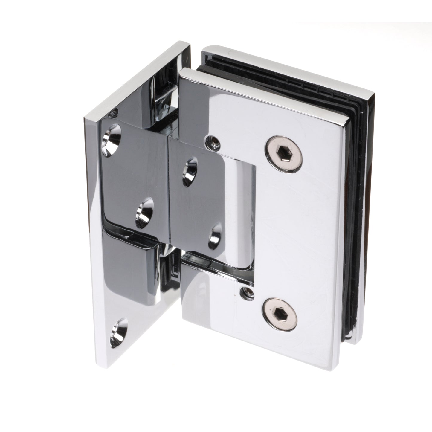 Bathroom Clamp Clip,Glass Door Hinge,Pivot Hinges,180 Degree Open