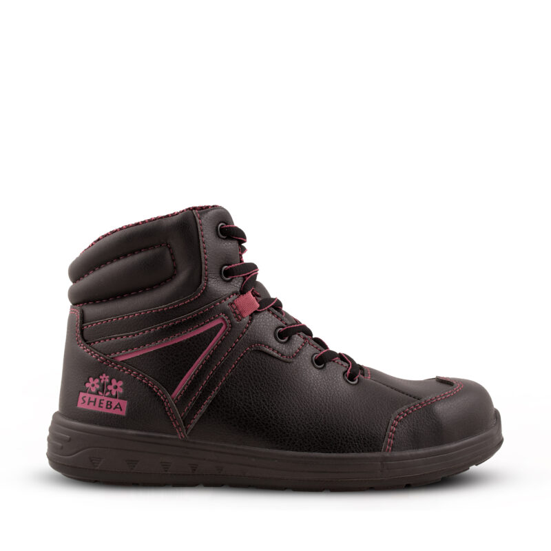 The Nala is an ultra-comfortable ladies lace-up safety boot that features a high quality microfiber upper, 200J steel toe cap