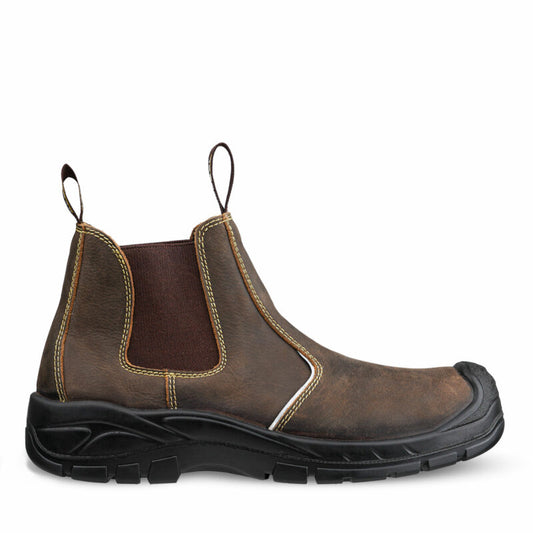 REBEL Anvil Chelsea Boot Brown