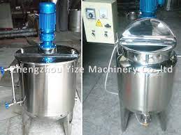 Stainless Steel Vertical Cosmetic Liquid Chemical Mixing  Tank