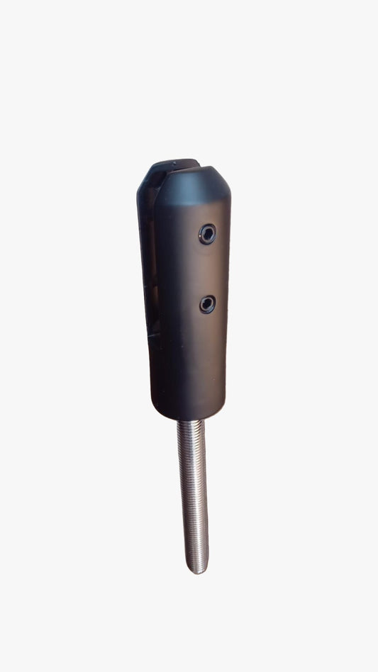 304 balustrade round spigot with rod black