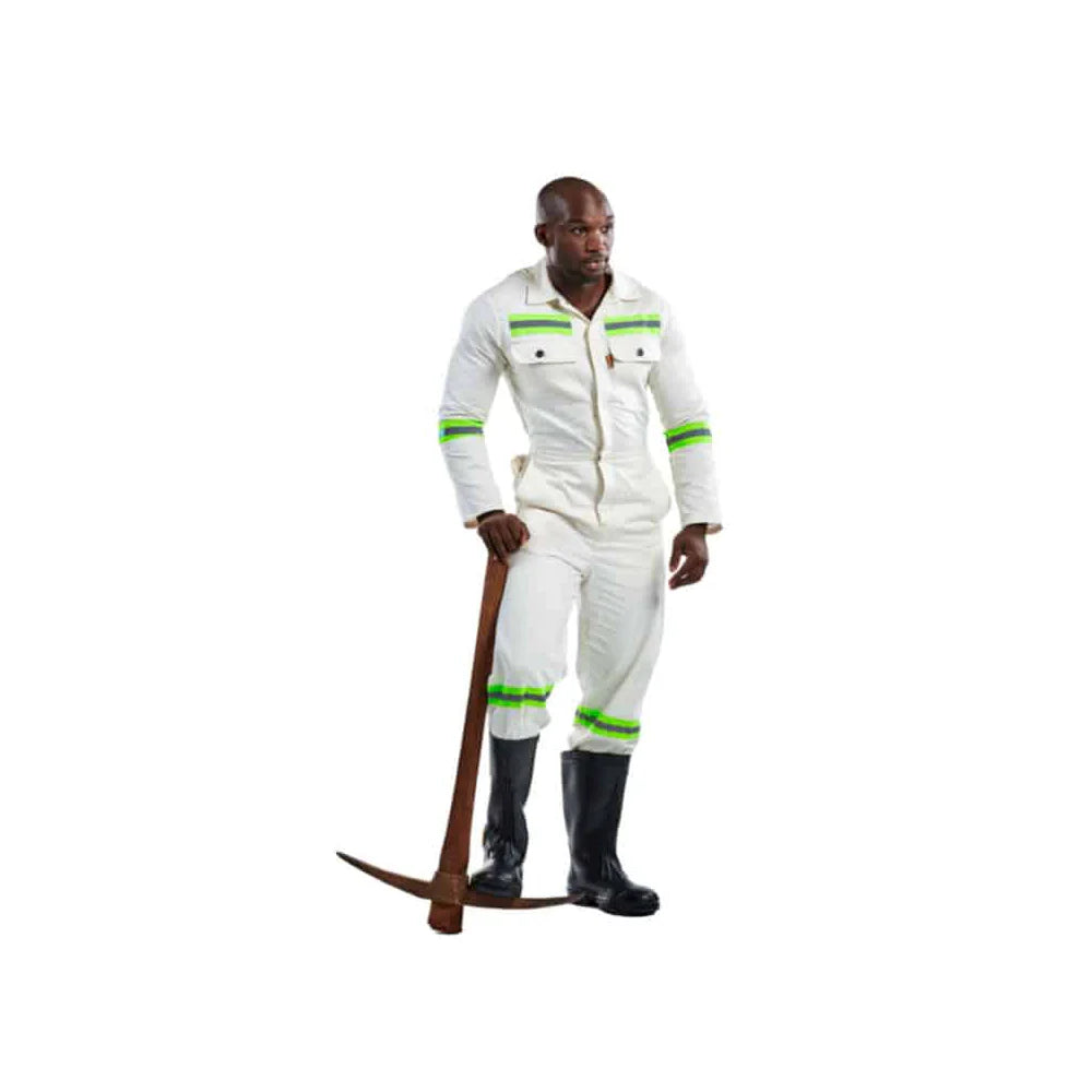 Dromex 100% Cotton J54 230Gsm Anglo Boiler Suit (One Piece With Reflective)