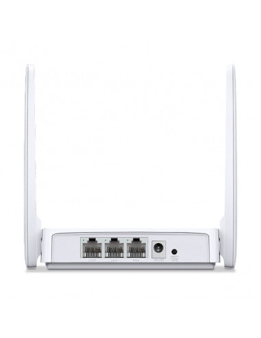 Mercusys AC750 Dual-Band Wi-Fi Router, 300 Mbps at 2.4 GHz + 433 Mbps at 5 GHz