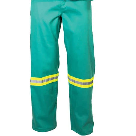 Dromex flame retardant conti trouser emerald green