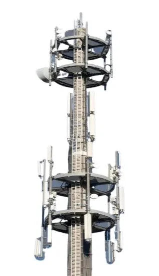 Premium Plate Steel Construction Monopole Telecommunication Antenna Tower for Urban Landscape and City Mobile Network