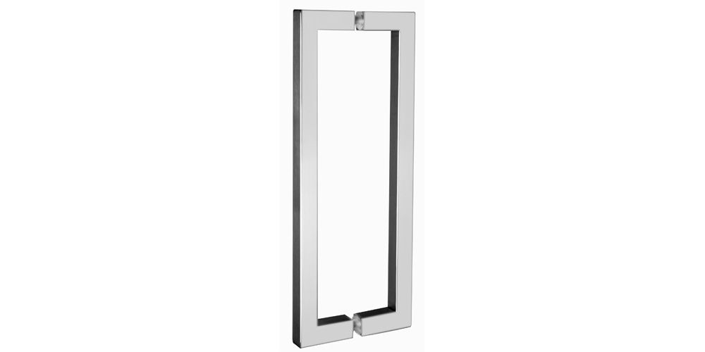 Square Aluminium Section D Handle