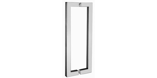 Square Aluminium Section D Handle