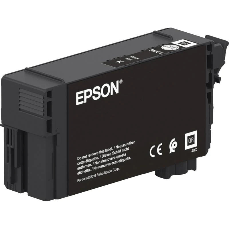 Epson T40C140 Black Printer Ink Cartridge Original Single-pack