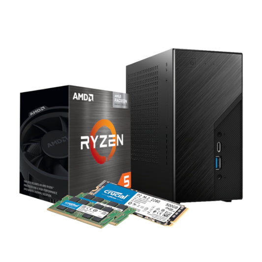 PCBuilder Ryzen 5 5600G ESPIONAGE Windows 11 Gaming PC